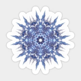 Fractal Mandala Sticker